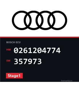 Audi A4 0261204774 357973 Stage1 tuning file