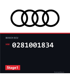 Audi A4 0281001834 Stage1 tuning file