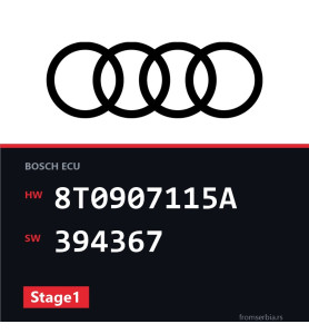 Audi A5 8T0907115A 394367 Stage1 tuning file