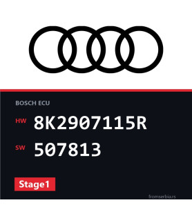 Audi A5 8K2907115R 507813 Stage1 tuning file