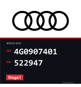 Audi A5 4G0907401 522947 Stage1 tuning file