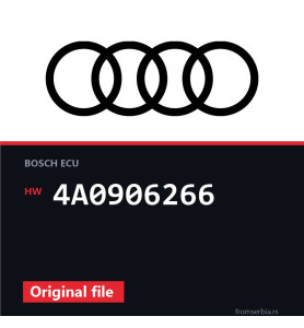 Audi A6 4A0906266 original ECU file