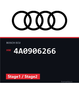 Audi A6 4A0906266 Stage1 / Stage2 tuning file