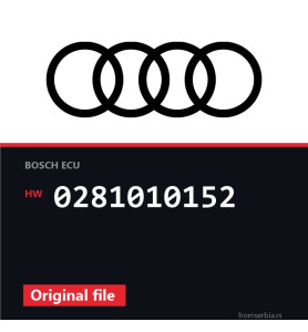 Audi A6 0281010152 original ECU file