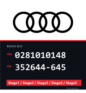 Audi 0281010148 352644-645 Stage1 / Stage2 / Stage3 / Stage4 / Stage5
