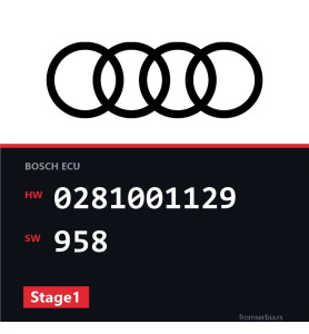 Audi A6 0281001129 958 Stage1 tuning file