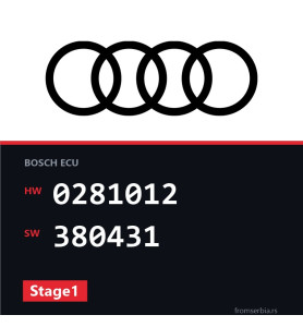 Audi A6 0281012 380431 Stage1 tuning file