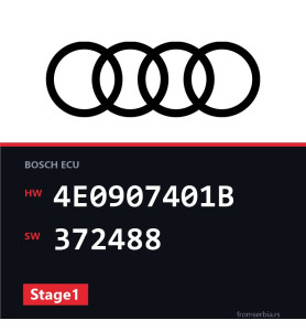 Audi A6 4E0907401B 372488 Stage1 tuning file
