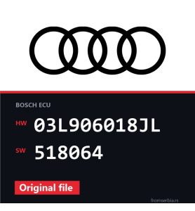 Audi A6 03L906018JL 518064 original ECU file