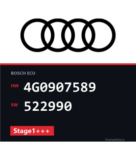 Audi A6 4G0907589 522990 Stage1+++ tuning file