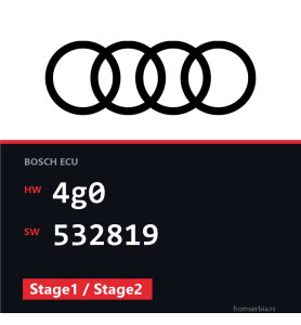 Audi A6 4g0 532819 Stage1 / Stage2 tuning file