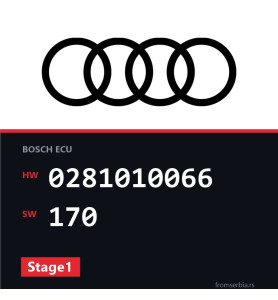 Audi A6 0281010066 170 Stage1 tuning file