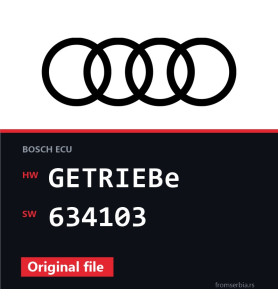 Audi A6 GETRIEBe 634103 original ECU file