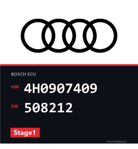 Audi A8 4H0907409 508212 Stage1 tuning file