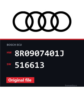 Audi Q5 8R0907401J 516613 original ECU file