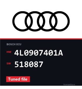 Audi Q5 4L0907401A 518087 Tuned file tuning file