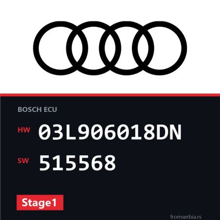 Audi Q5 03L906018DN 515568 Stage1 tuning file