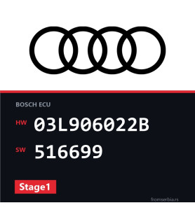 Audi Q5 03L906022B 516699 Stage1 tuning file