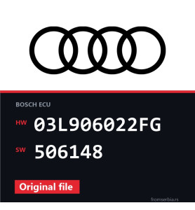Audi Q5 03L906022FG 506148 original ECU file