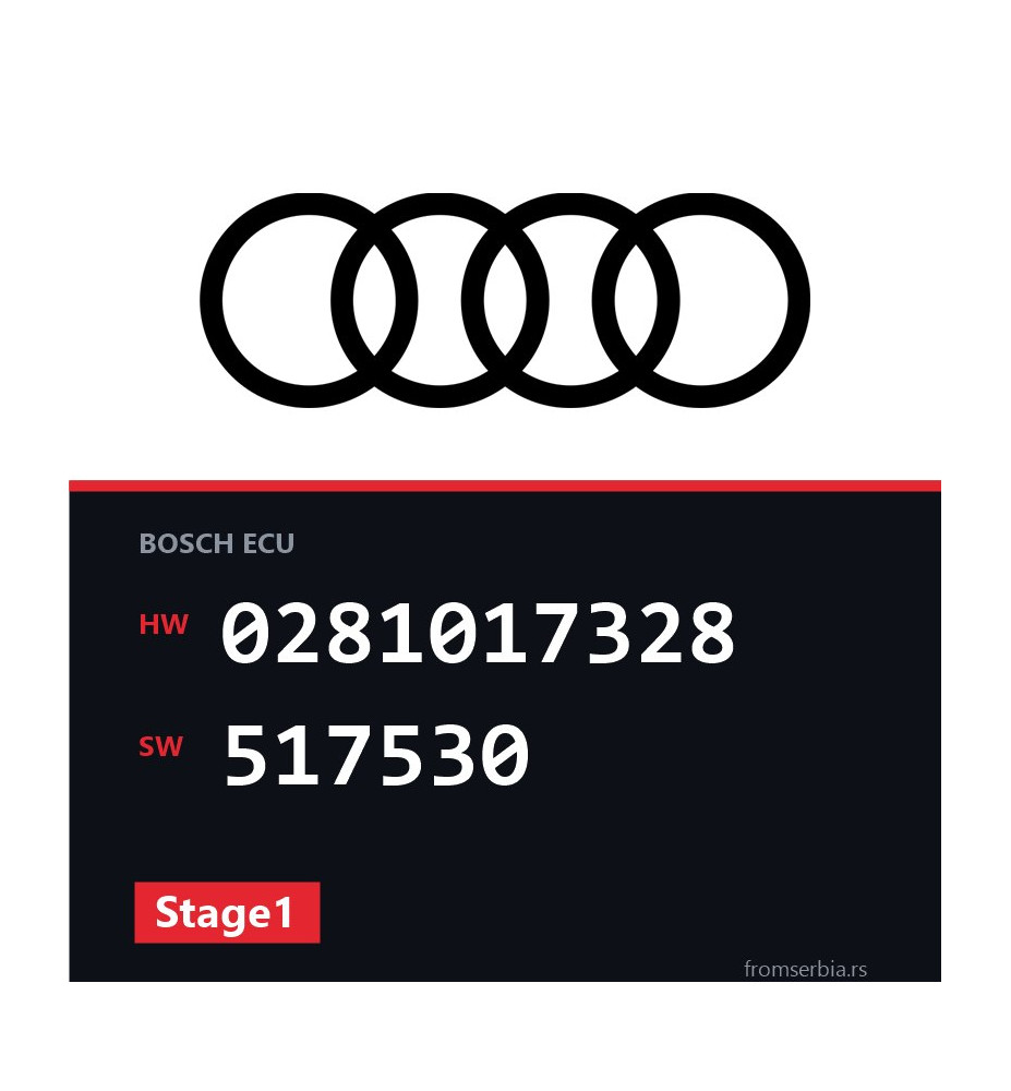 Audi Q5 0281017328 517530 Stage1 tuning file