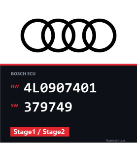 Audi Q7 4L0907401 379749 Stage1 / Stage2 tuning file