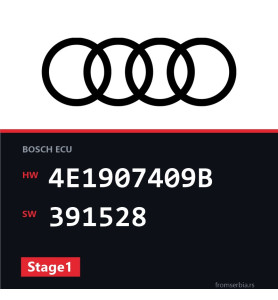 Audi Q7 4E1907409B 391528 Stage1 tuning file