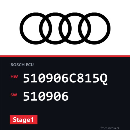Audi Q7 510906C815Q 510906 Stage1 tuning file