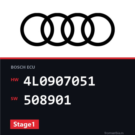 Audi Q7 4L0907051 508901 Stage1 tuning file