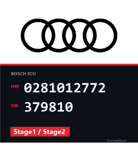 Audi Q7 0281012772 379810 Stage1 / Stage2 tuning file