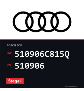Audi Q7 510906C815Q 510906 Stage1 tuning file