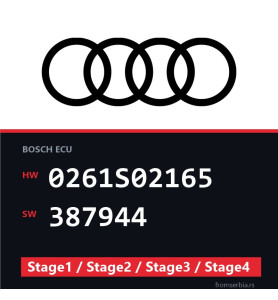 Audi 0261S02165 387944 Stage1 / Stage2 / Stage3 / Stage4 file