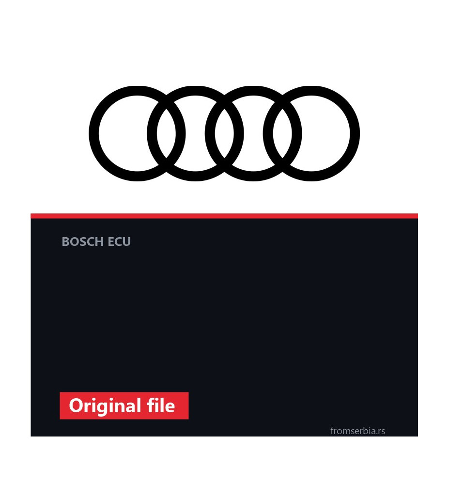 Audi RS4 original ECU file