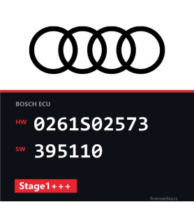 Audi RS6 0261S02573 395110 Stage1+++ tuning file