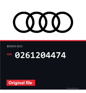 Audi S4 0261204474 original ECU file