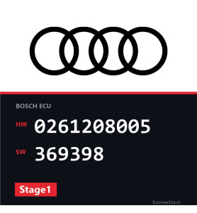 Audi TT 0261208005 369398 Stage1 tuning file