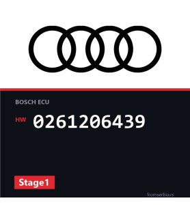 Audi TT 0261206439 Stage1 tuning file
