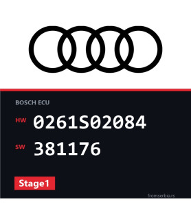 Audi TT 0261S02084 381176 Stage1 tuning file