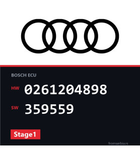 Audi TT 0261204898 359559 Stage1 tuning file