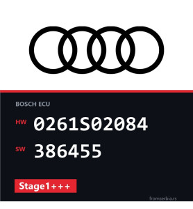 Audi TT 0261S02084 386455 Stage1+++ tuning file