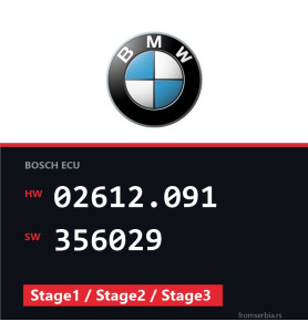 BMW E30 02612.091 356029 Stage1 / Stage2 / Stage3 tuning file