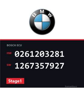 BMW E36 0261203281 1267357927 Stage1 tuning file