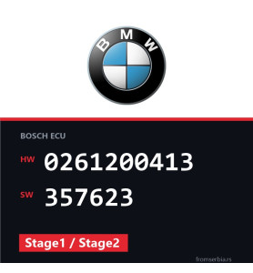 BMW E36 0261200413 357623 Stage1 / Stage2 tuning file