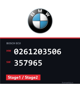 BMW E36 0261203506 357965 Stage1 / Stage2 tuning file