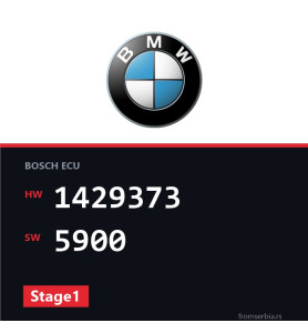 BMW E36 1429373 5900 Stage1 tuning file