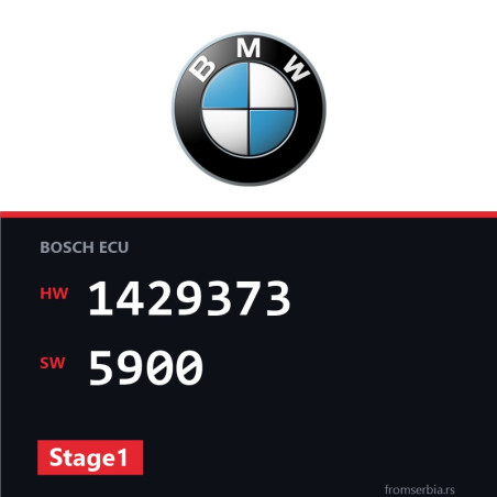 BMW E36 1429373 5900 Stage1 tuning file