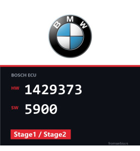 BMW E36 1429373 5900 Stage1 / Stage2 tuning file