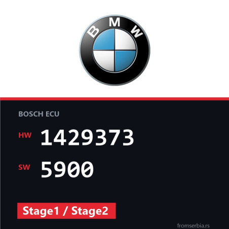 BMW E36 1429373 5900 Stage1 / Stage2 tuning file
