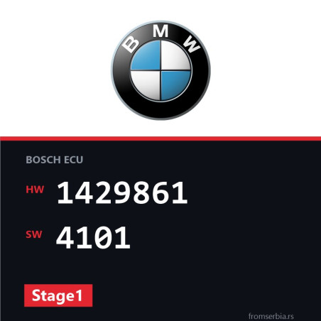 BMW E36 1429861 4101 Stage1 tuning file