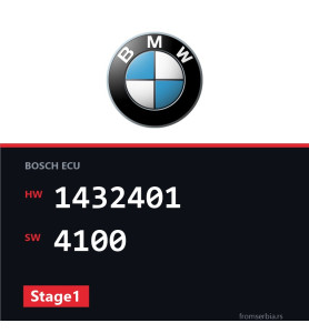 BMW E36 1432401 4100 Stage1 tuning file