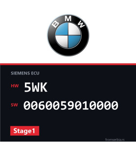 BMW E36 5WK 0060059010000 Stage1 tuning file
